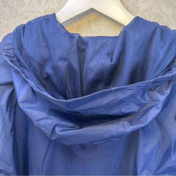 L.L. Bean Navy Blue Hooded Windbreaker Weatherproof Rain Jacket Mens Medium Reg - Picture 7 of 7